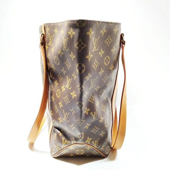 Authentic Louis Vuitton Sac Shopping Brown Monogram Tote Bag mn845-111825 - Picture 4 of 16